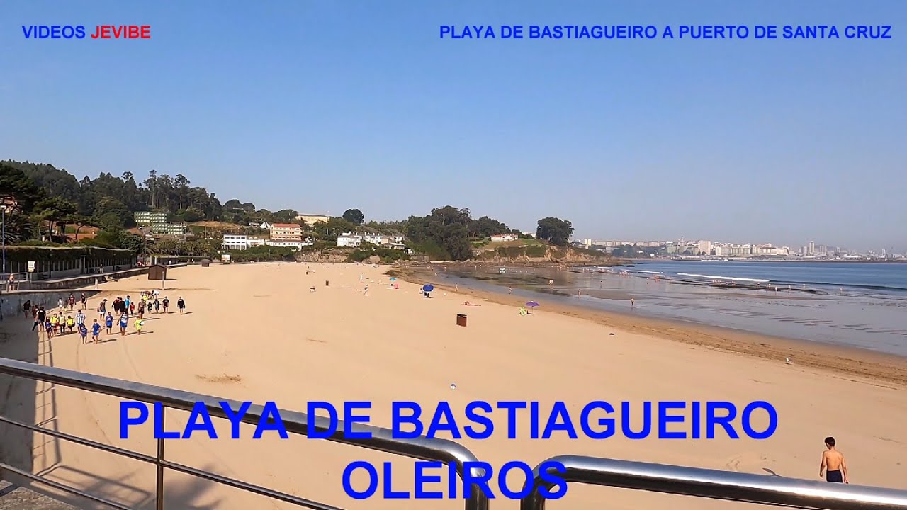 PLAYA DE BASTIAGUEIRO A PUERTO DE SANTA CRUZ, OLEIROS A CORUÑA