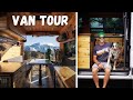 PCT Hiker Builds Majestic Aspen Cabin on Wheels - Van Life Tour