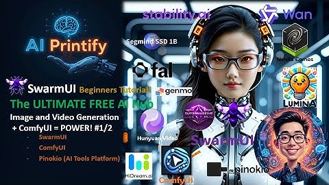 🚀 SwarmUI: Beginner Tutorial  EP1! The ULTIMATE FREE AI Hub  (Image and Video Generation + ComfyUI)