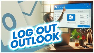 how to log out outlook