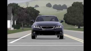 2009 Lexus IS F Advertisement (Sims 3) screenshot 5