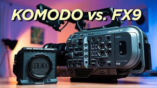 RED KOMODO vs. SONY FX9 Comparison // Which lmage looks better?