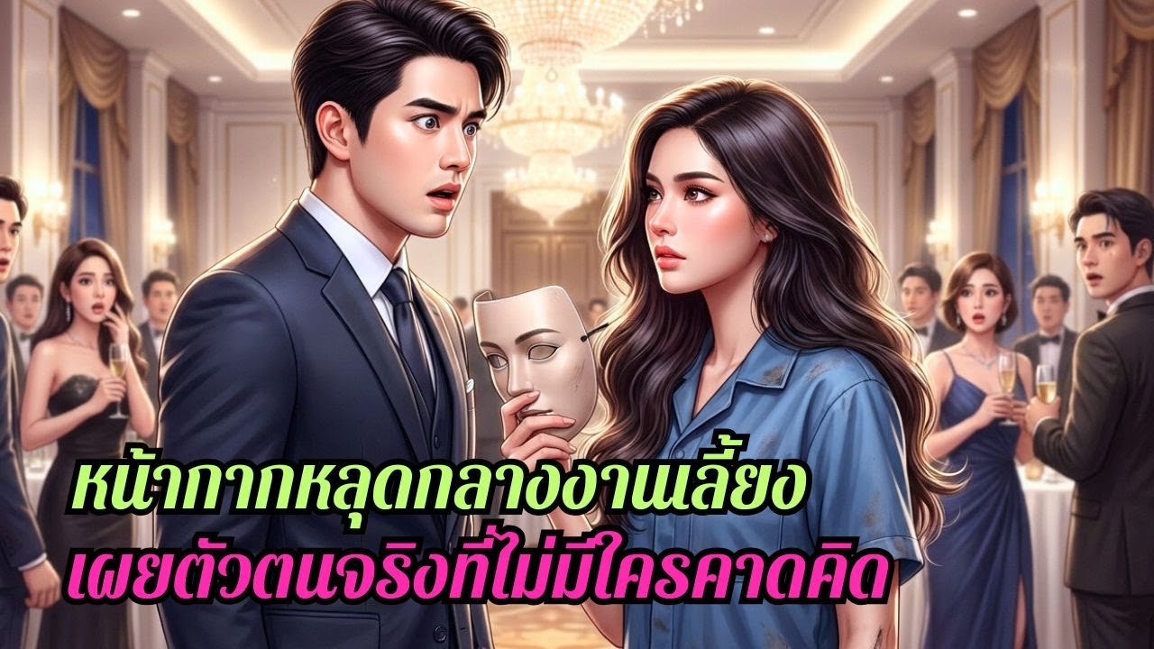 สาวทำความสะอาดสวมหน้ากากถูกเหยียดกลางงานบริษัท พอถอดออก ซีอีโอช็อกและประกาศเป็นของเขาทันที