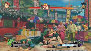 Super Street Fighter IV Ranked Match 02 Commentary