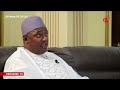 Paradise tv interviews president adama barrow gambia part 2