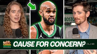 Time to WORRY about Derrick White? | Garden Report