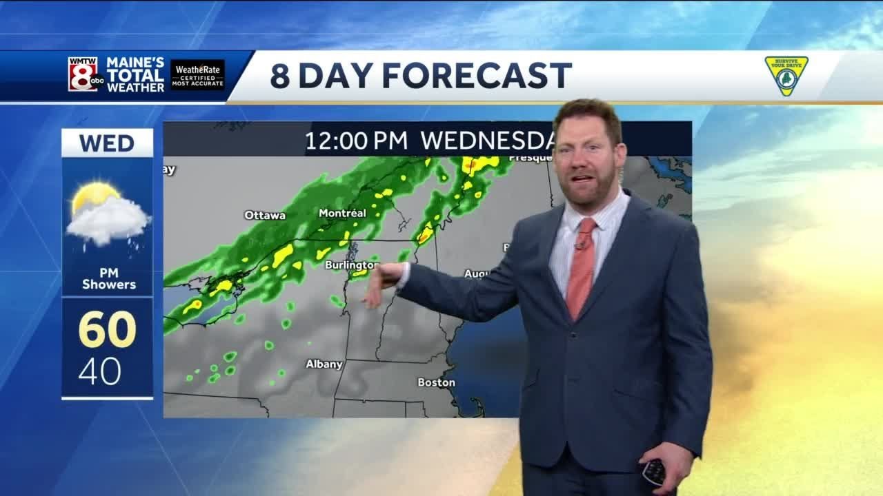 Midweek Rain Chances - YouTube