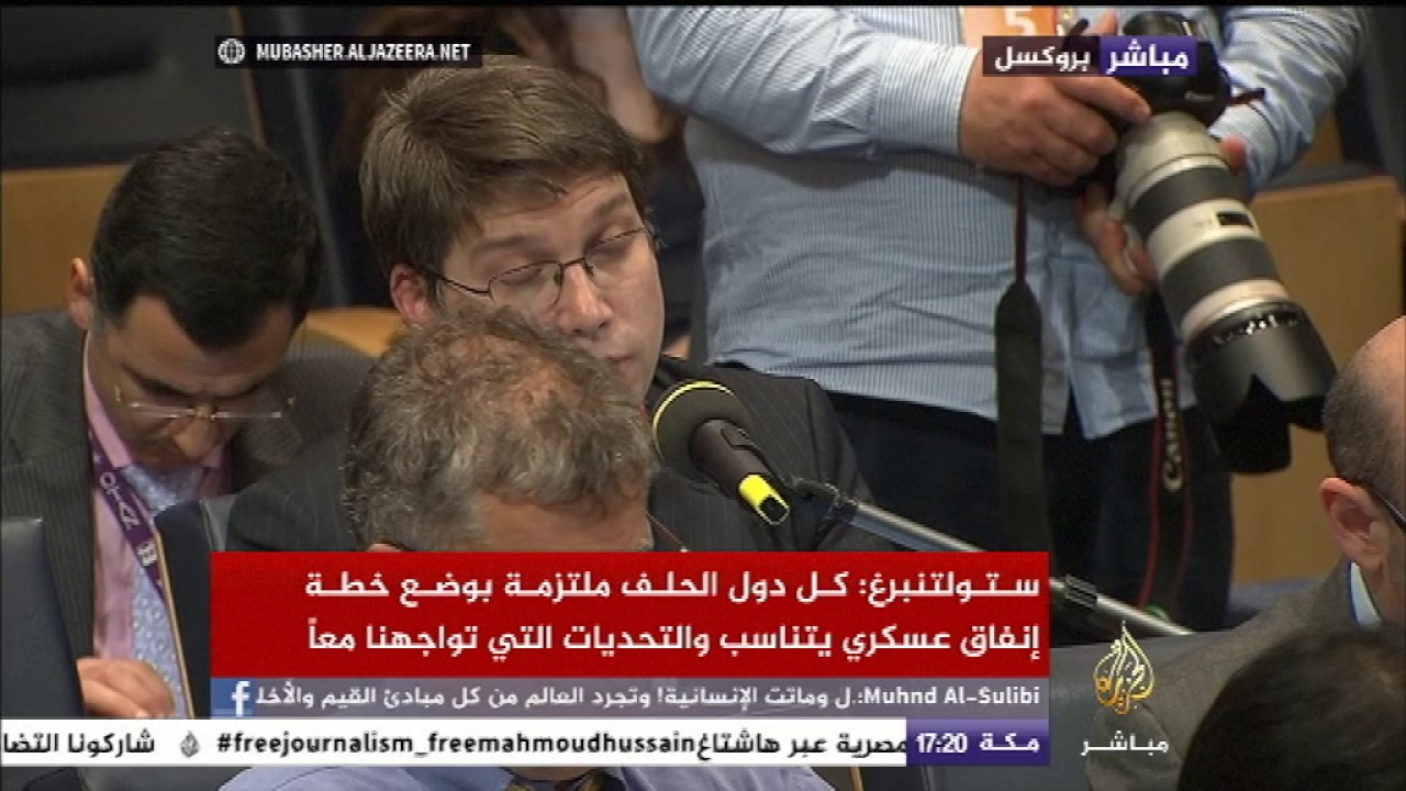 ستولتنبرغ : ما يسعى إليه الحلف هو بناء القدرات المحلية في الدول التي تواجه الإرهاب مثل "العراق"
