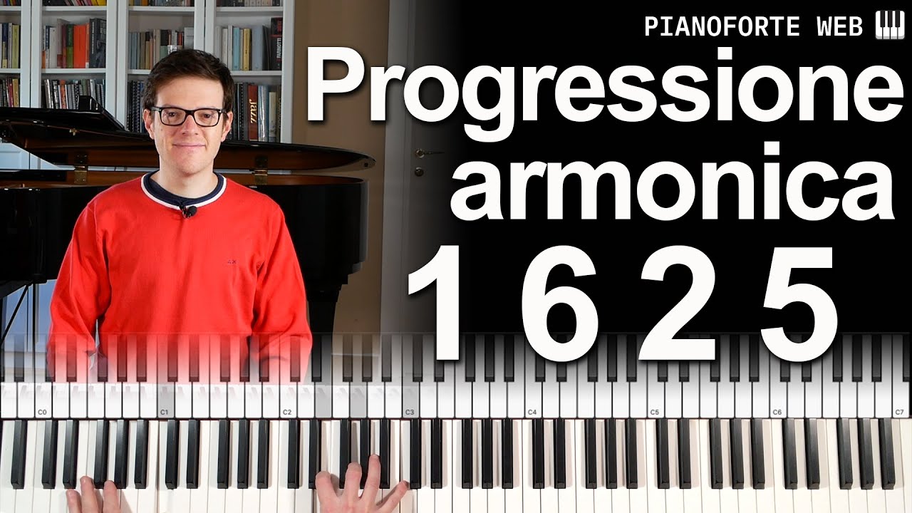Progressione Armonica 1-6-2-5 (Lezione di Pianoforte)