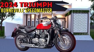 2024 Triumph Bonneville Speedmaster | Best Most Powerful Engine & New Most Comfort Riding Position