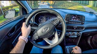 2019 Hyundai Kona [1.0 T-GDI 120hP] [0-100| POV Test Drive #1550 Joe Black