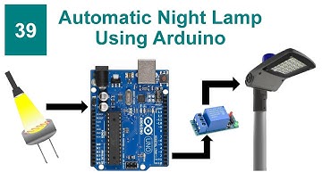 Automatic Night Lamp Using Arduino | Code & Circuit | Proteus Simulation
