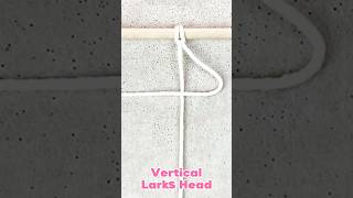 ✨ Learn Macrame From Scratch | Complete Detailed Vertical Larks Head Tutorial🎬#macramediy #tutorial