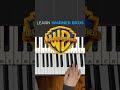 How to play Warner Bros Intro on Piano in Under 1 Minute