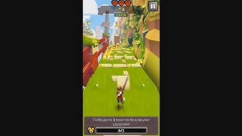 Blades of Brim (by SYBO Games) - free offline runner game for Android and iOS - gameplay.