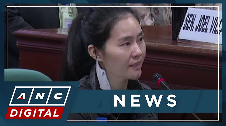 Shiela Guo confirms fleeing PH with Alice, Wesley Guo using boats | ANC