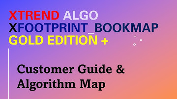 The Super Update of Xtrend Algo Footprint - Bookmap Level II