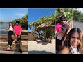 Nia sharma in goa  full day  in the beach with her family and achnit kaur