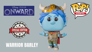Warrior Barley Funko Pop Vinyl Disney Pixar Onward Special Edition Exclusive