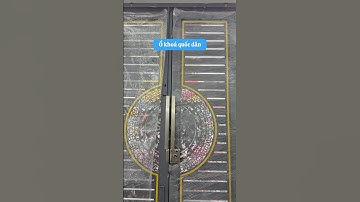 Ổ khoá cổng sắt cnc 6 cánh #congsatcnc #congsatcnc6canh #maucongsatdep #cuasat #cuacongsat