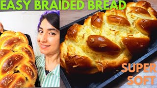 Quick Bread Recipehow To Make Homemade Easy Braided Breadbake Bread In 5 Minutes