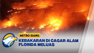 Kebakaran Hebat Melanda Cagar Alam di Florida - [Metro Siang]