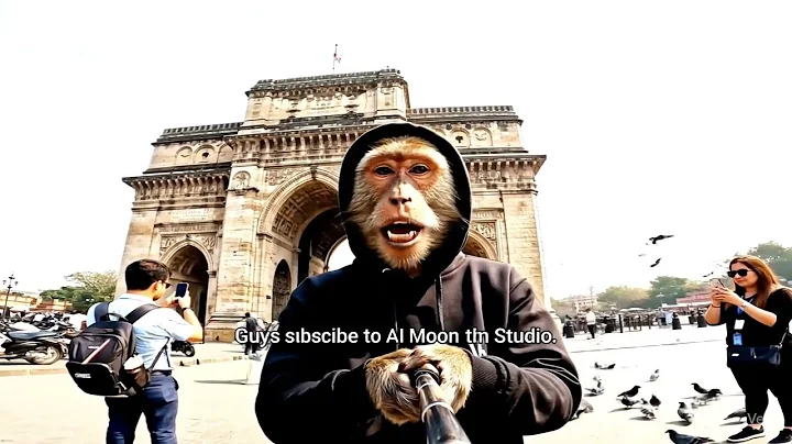 Veo 3 Ai Monkey Vlog 🐒