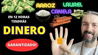 ¡Atrae DINERO en 12 HORAS!  Con ESTE RITUAL de ABUNDANCIA | Yo Solo Usé 3 Ingredientes