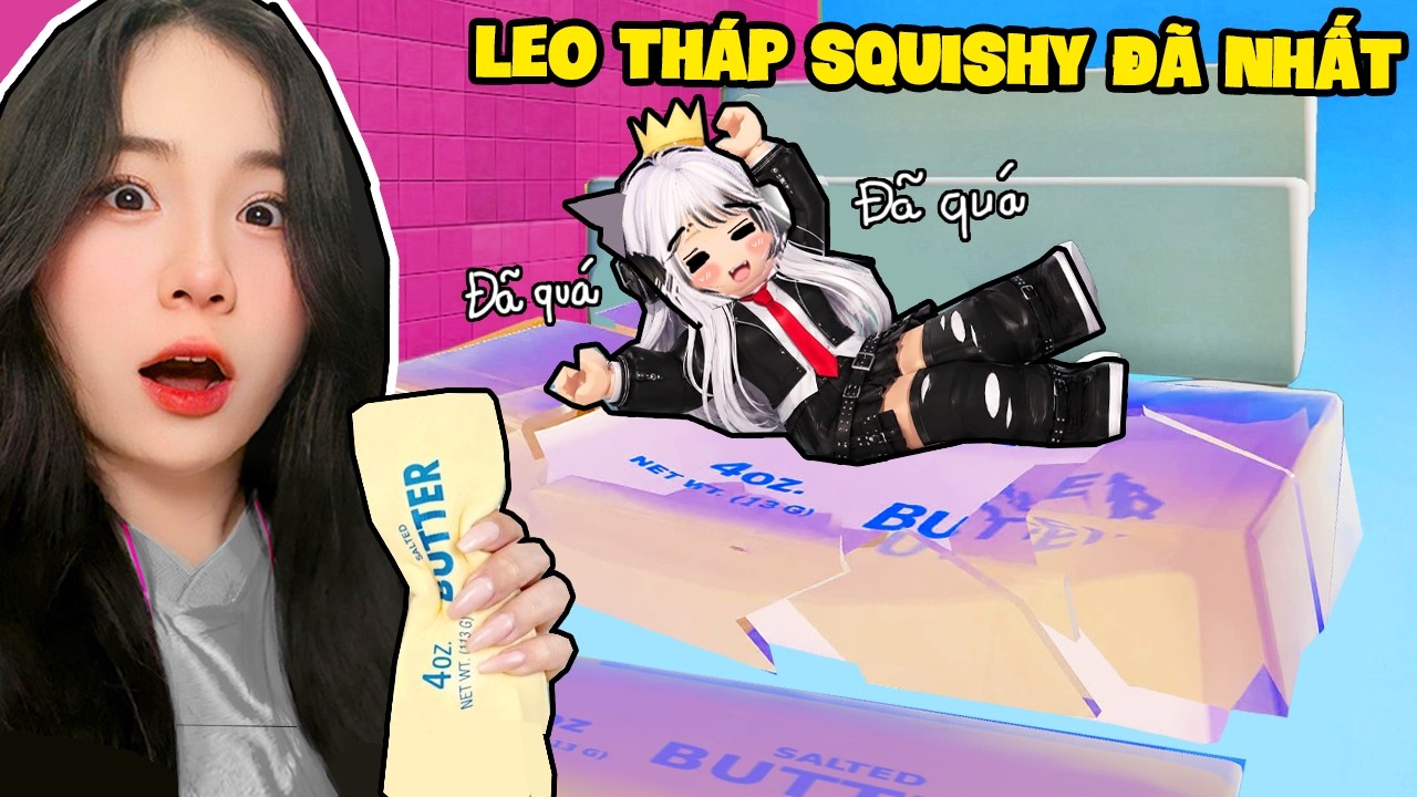 SAMMY LEO THÁP 100 SQUISHY ĐÃ NHẤT TRONG ROBLOX