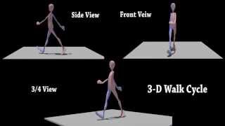 Walk Cycle Alien Yr 2 Sheridan