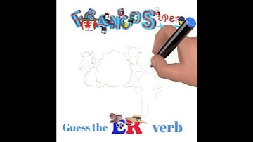 Guess what I draw before I finish. French Er Verbs