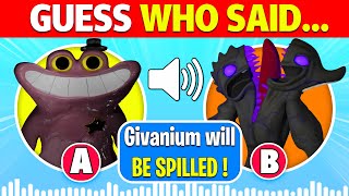 Can You Guess WHO SAID IT?! | Garten of Banban 8 | Sir Dadadoo, Blue Banban, Flumbo, Syringeon