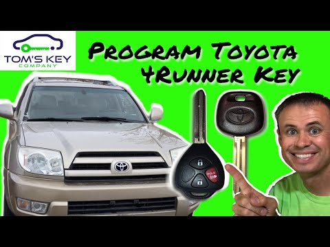 How To Program a Toyota 4Runner Key
