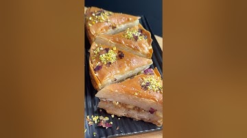 Turkish Baklava❤️#asmr#asmrsounds#viralvideo#shorts#trending#turkish#dessert#food#recipe#ytshorts