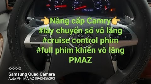 Cần trên vô lăng camry le 1992 là cần gì
