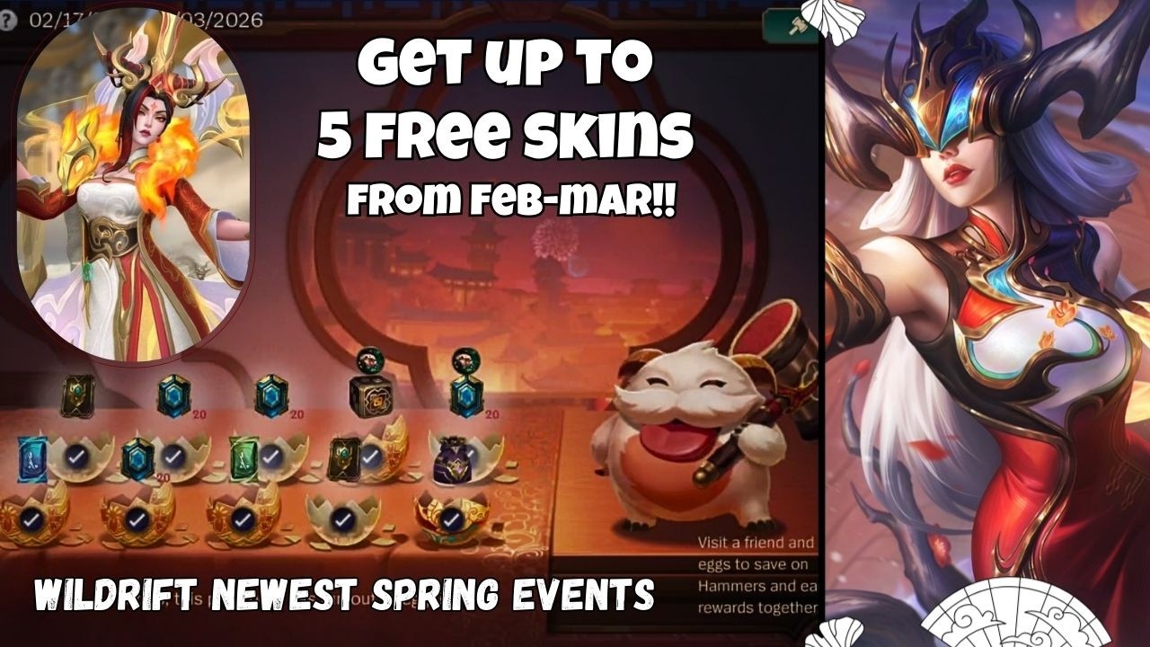 New free skin event??🥠🔨 | Wild Rift Spring Fortune Egg Smashing Event ...