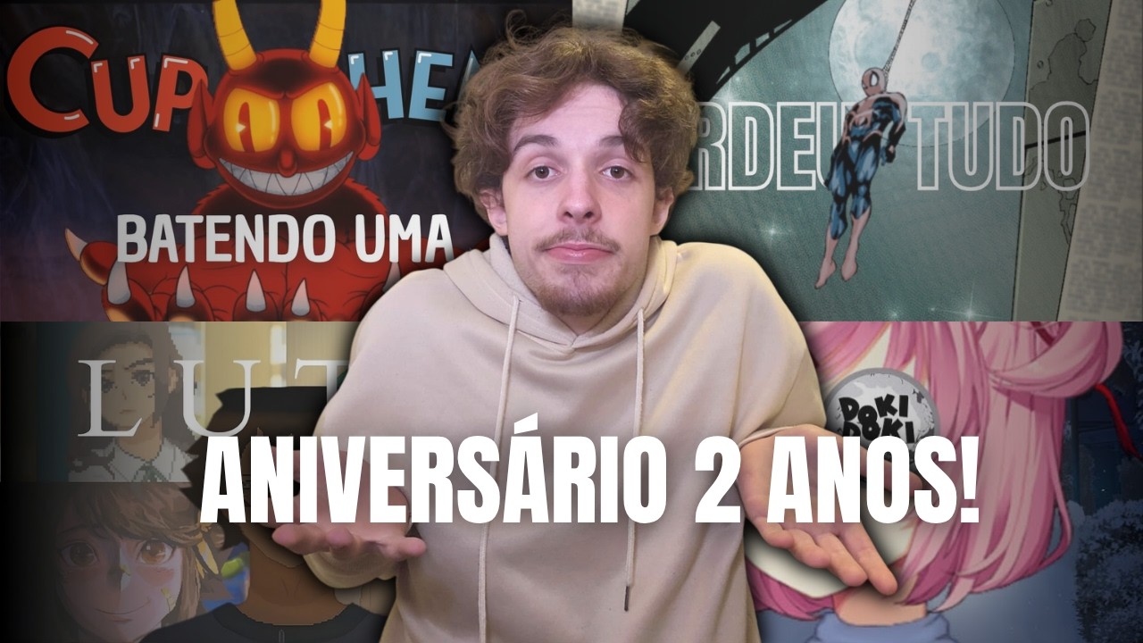 ANALISANDO TODA A MINHA CARREIRA NO YOUTUBE! (especial de 2 anos)
