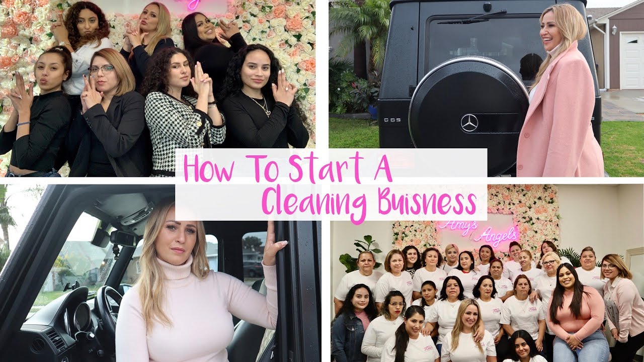 Amy Mikhaiel 💕 How To Start A Cleaning Business & Make 1 MILLION ...