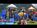 Outdoor Playground Fun for Children - Family Park with Slides - Donna The Explorer