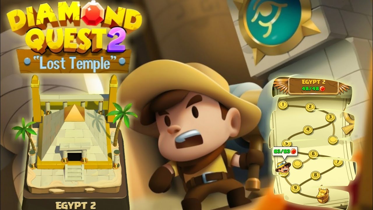 Diamond Quest 2 Egypt 2 Stage 13 (9.1)