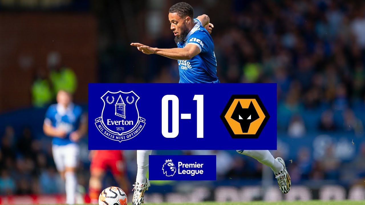 PREMIER LEAGUE HIGHLIGHTS EVERTON 0-1 WOLVES