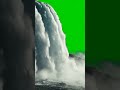 Realistic Waterfall Green Screen 🌊 | VFX Background #shorts