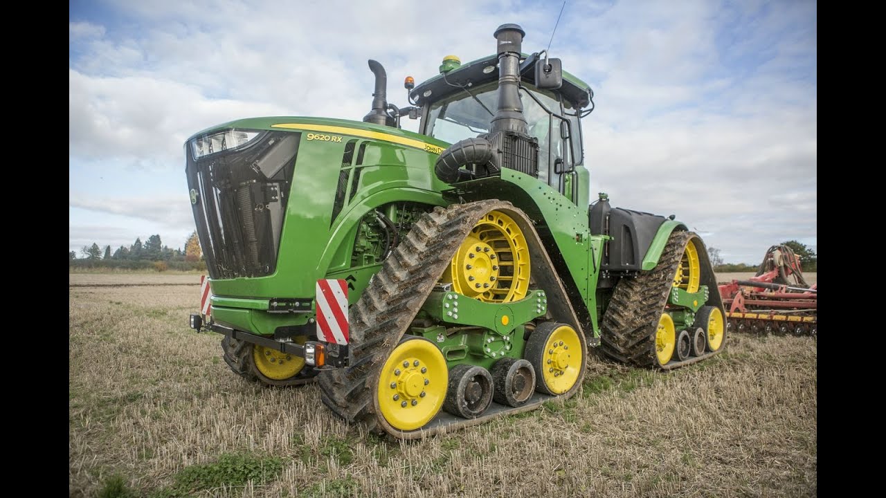 John Deere 9620RX : un tracteur à chenilles de 670 ch