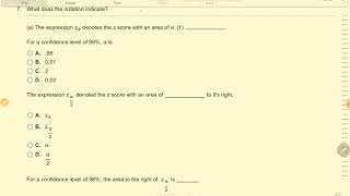 Confidence Intervals - Critical Values