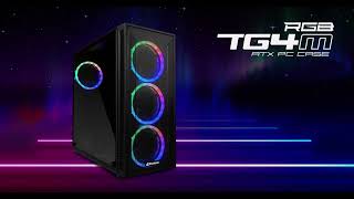 .Tech.computers Sharkoon Tg4M Rgb, Pc Case,Black