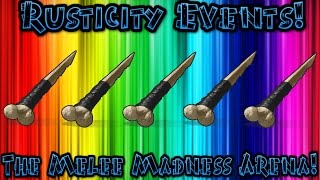 Rusticity Events Episode 5! | The Melee Madness Arena Part 1!