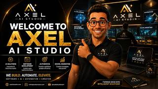 Welcome To Axel Ai Studio 3D Animation, Anime App Development
