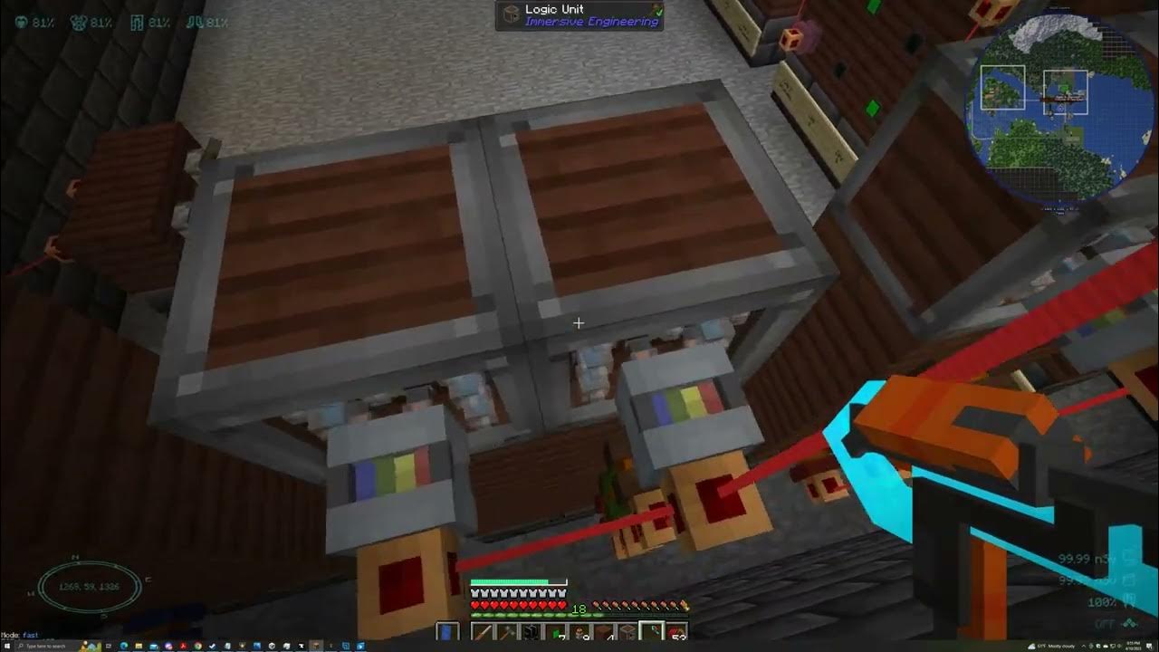 Minecraft Immersive Engineering; Substation Controls Part 4 YouTube