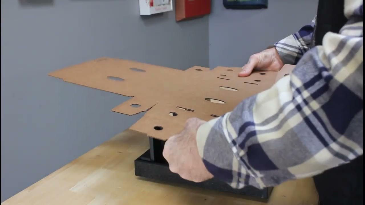 Using Your Box Making Machine Box Folding Fixture YouTube