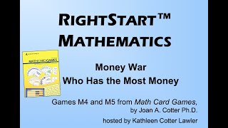 RightStart Math Card Games - Money War M4 and M5